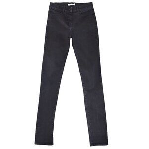 T by Alexander Wang Faded Black Skinny Jeans Size 25 Stretch Cotton Blend